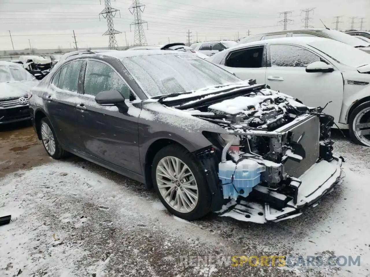 4 Photograph of a damaged car 4T1B11HKXKU762079 TOYOTA CAMRY 2019