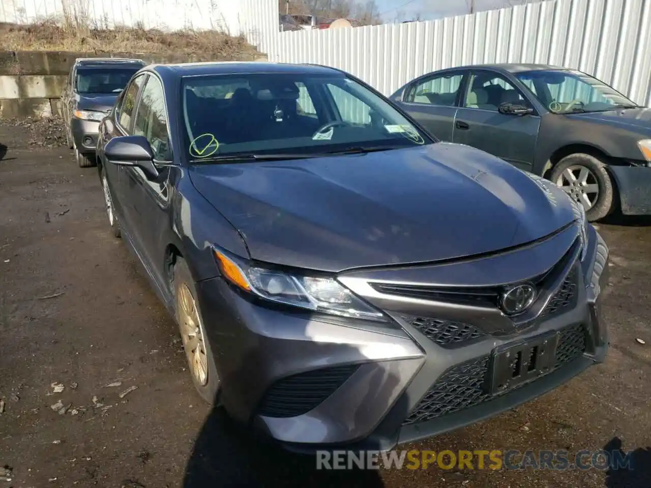 1 Photograph of a damaged car 4T1B11HKXKU766276 TOYOTA CAMRY 2019