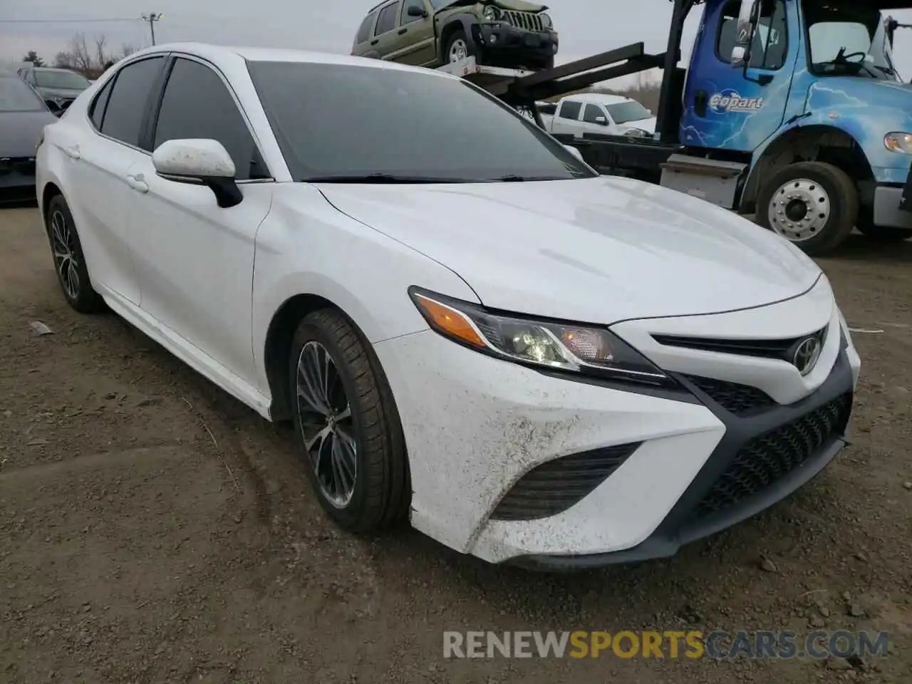 1 Photograph of a damaged car 4T1B11HKXKU766309 TOYOTA CAMRY 2019