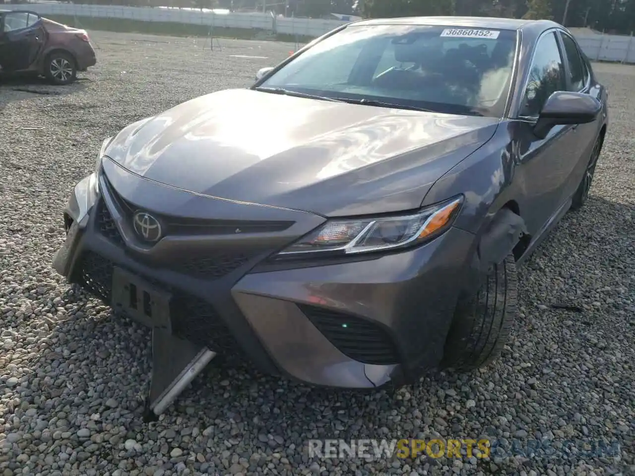 2 Photograph of a damaged car 4T1B11HKXKU772899 TOYOTA CAMRY 2019