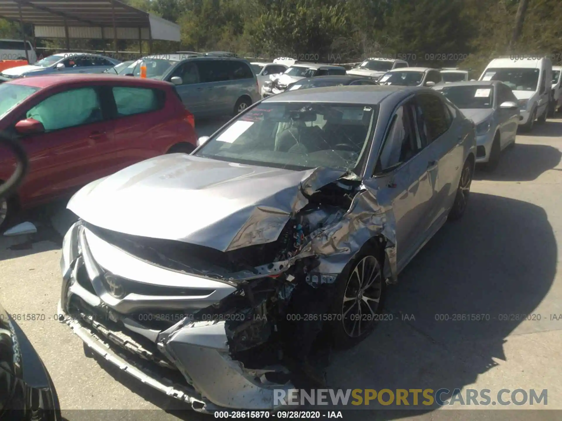 6 Photograph of a damaged car 4T1B11HKXKU785782 TOYOTA CAMRY 2019