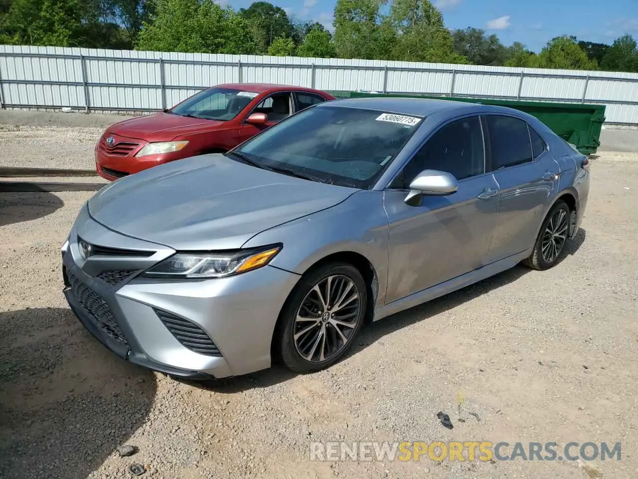 1 Photograph of a damaged car 4T1B11HKXKU786916 TOYOTA CAMRY 2019