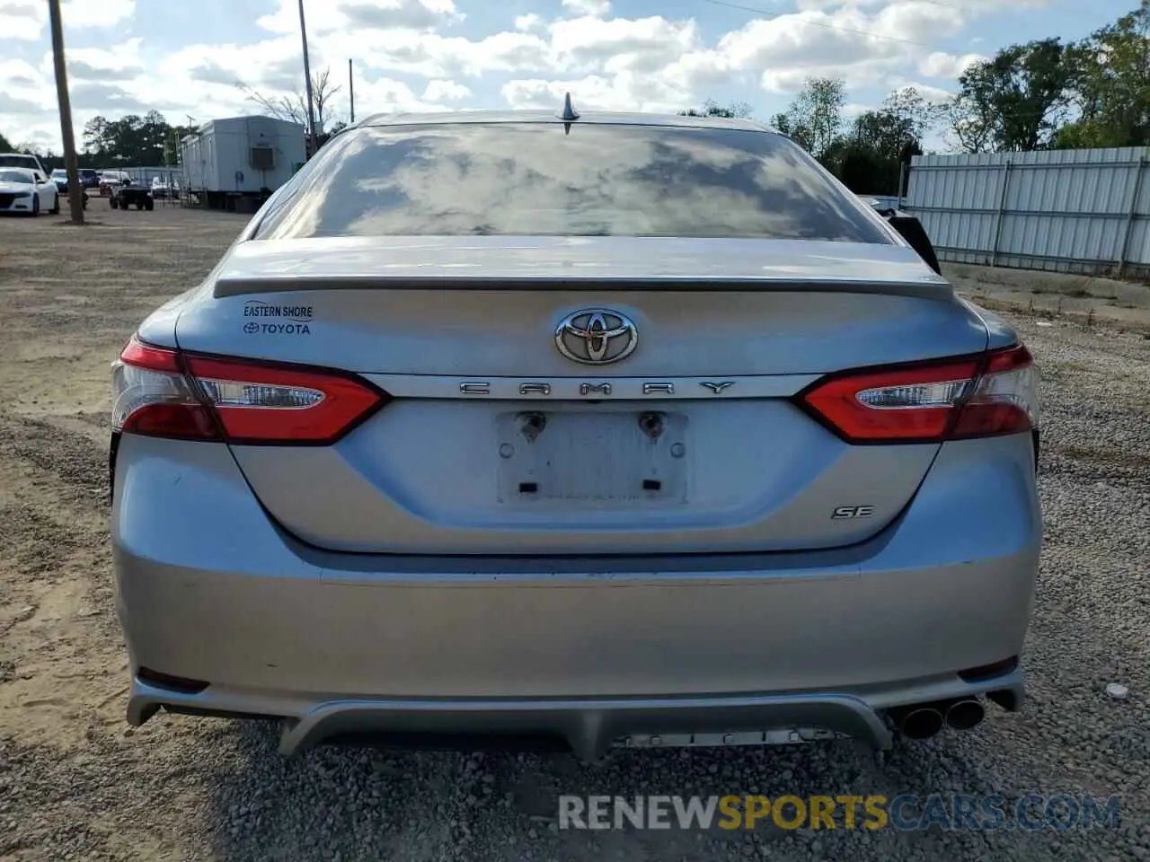 6 Photograph of a damaged car 4T1B11HKXKU786916 TOYOTA CAMRY 2019