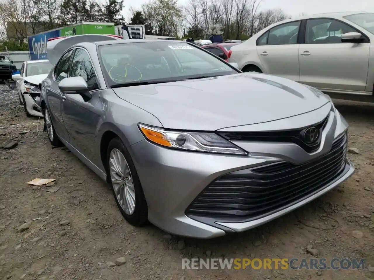 1 Photograph of a damaged car 4T1B11HKXKU788584 TOYOTA CAMRY 2019