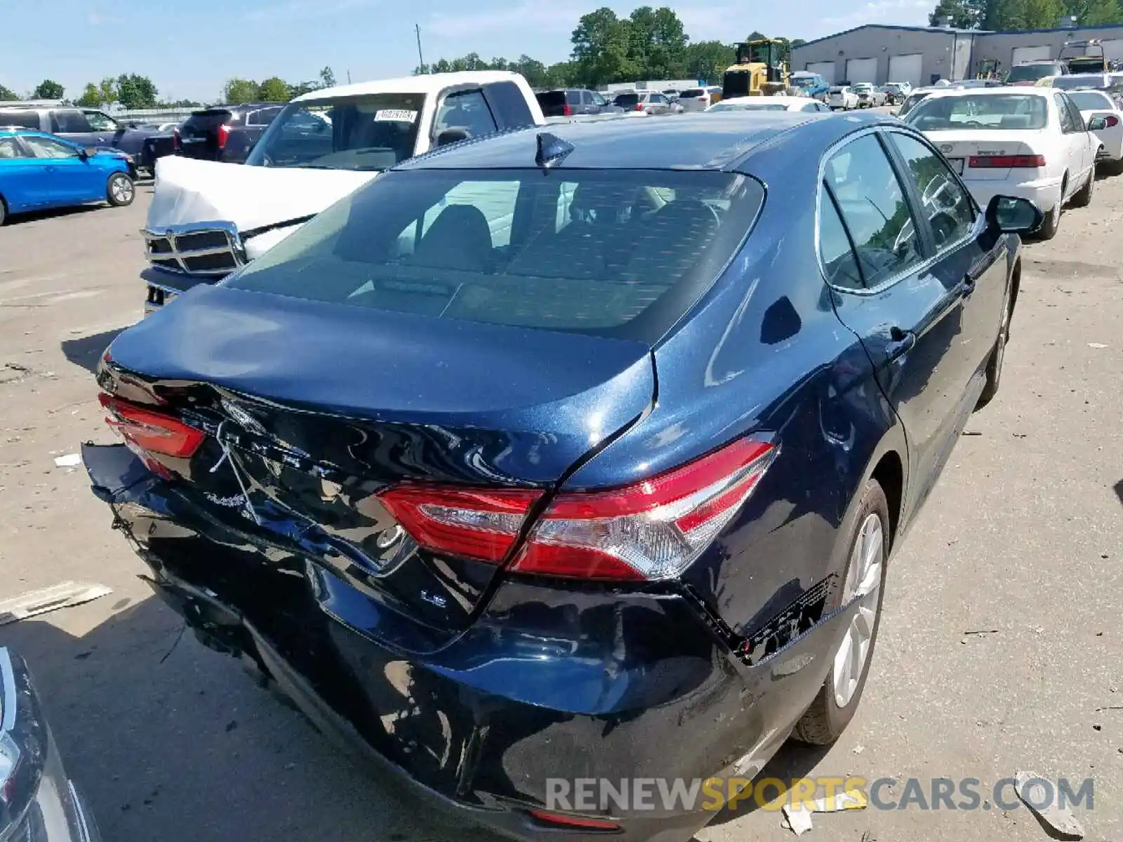 4 Photograph of a damaged car 4T1B11HKXKU789699 TOYOTA CAMRY 2019