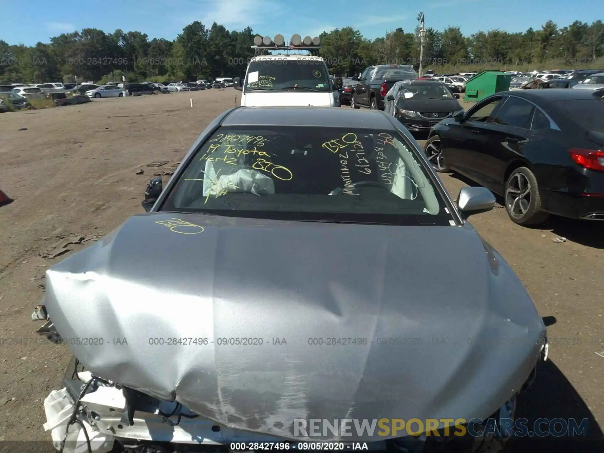 6 Photograph of a damaged car 4T1B11HKXKU792196 TOYOTA CAMRY 2019