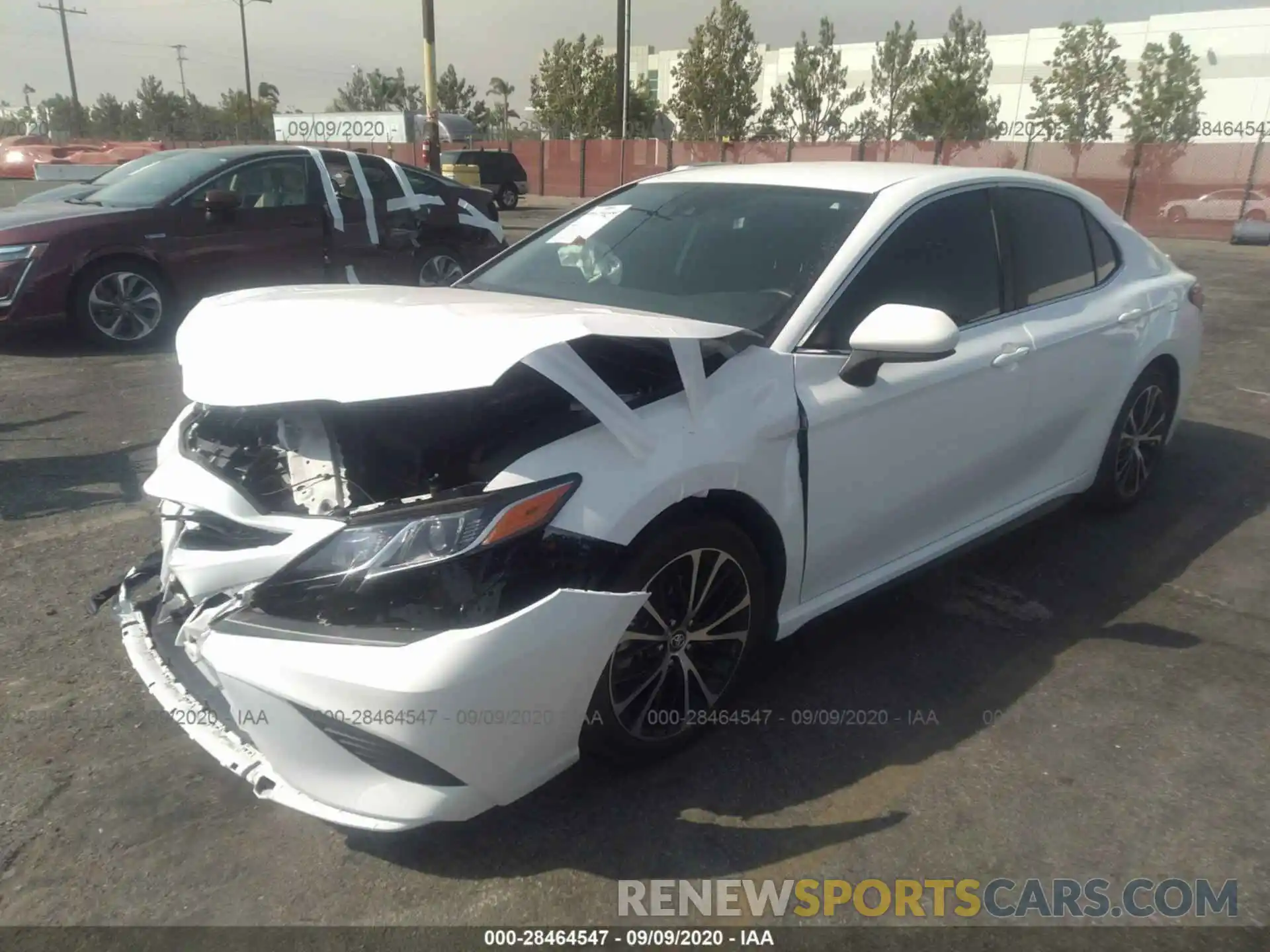 2 Photograph of a damaged car 4T1B11HKXKU792814 TOYOTA CAMRY 2019