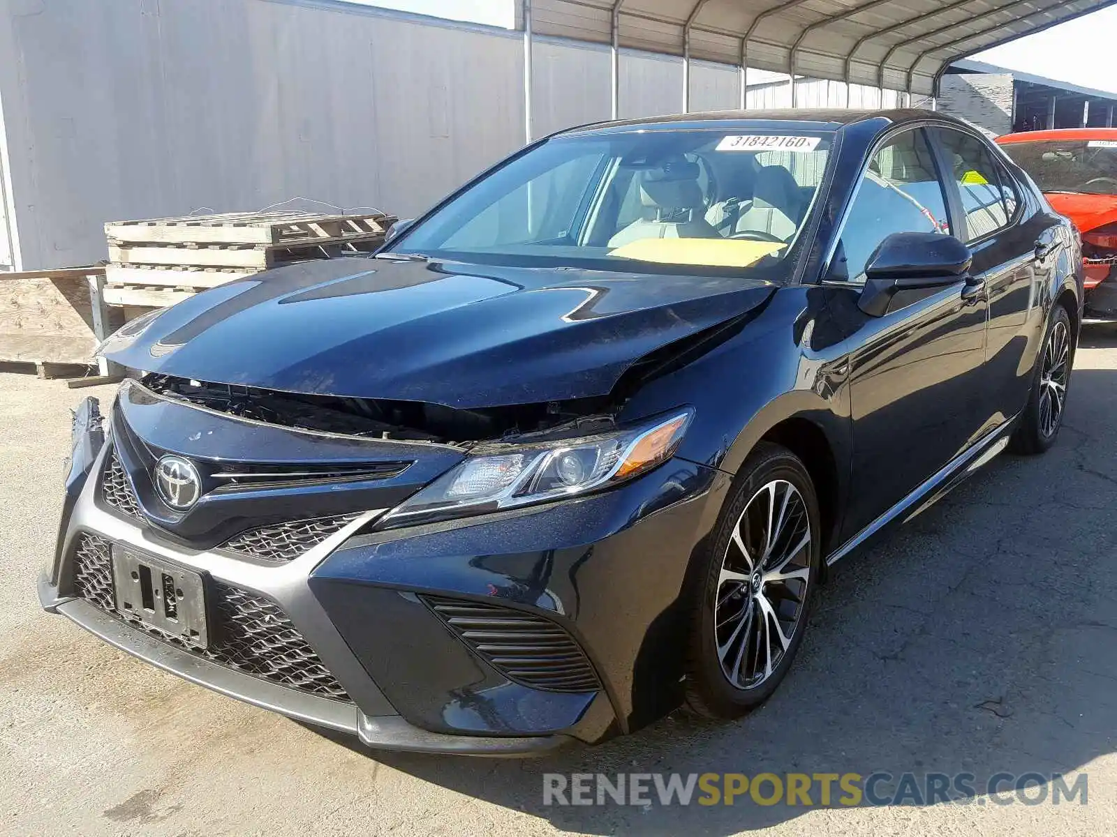 2 Photograph of a damaged car 4T1B11HKXKU794143 TOYOTA CAMRY 2019