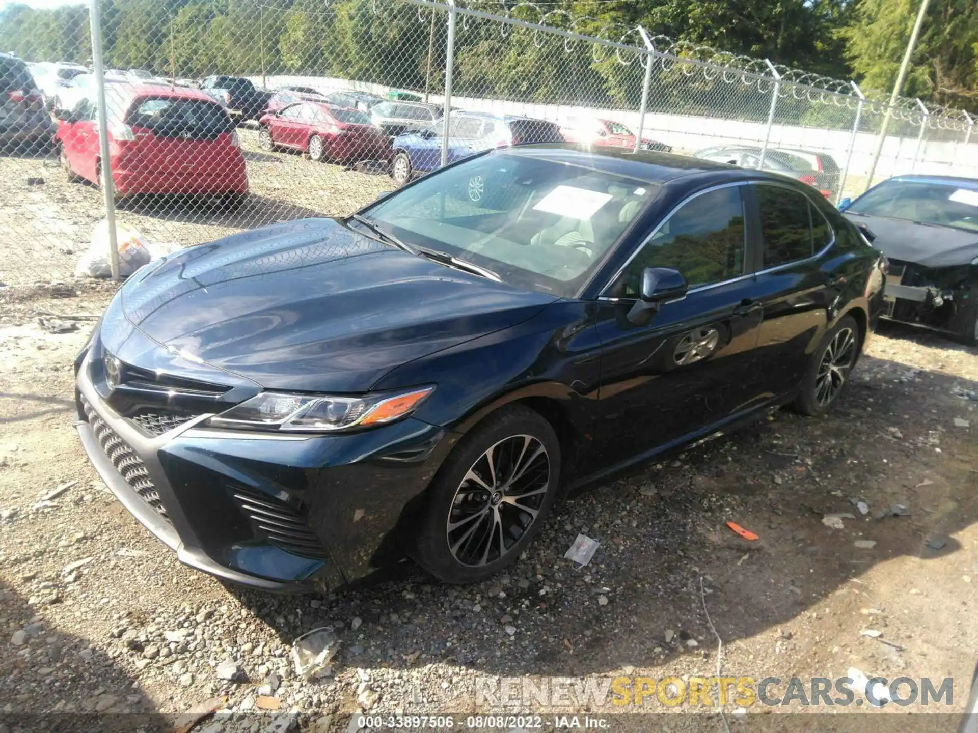 2 Photograph of a damaged car 4T1B11HKXKU798693 TOYOTA CAMRY 2019