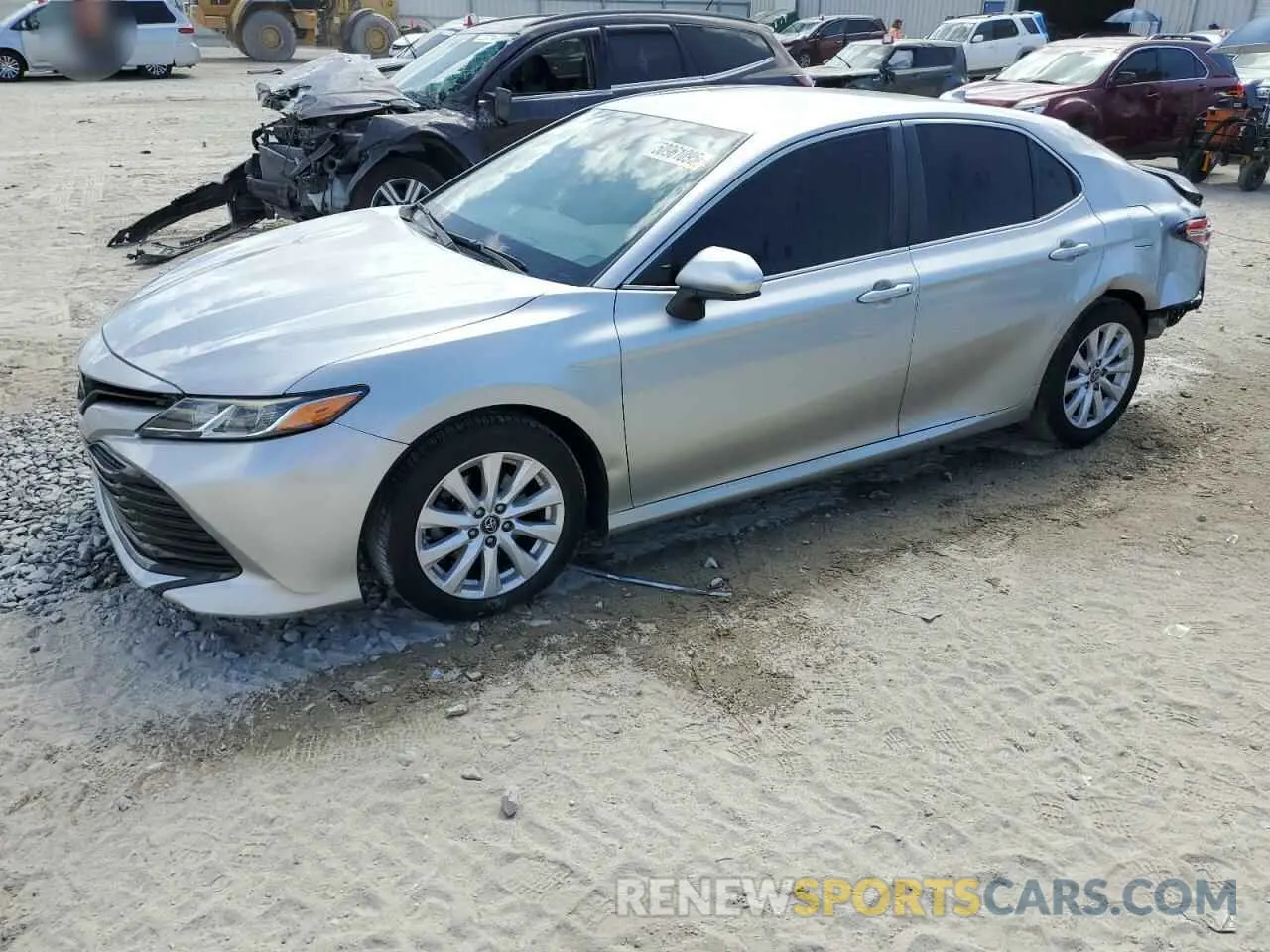 1 Photograph of a damaged car 4T1B11HKXKU799245 TOYOTA CAMRY 2019