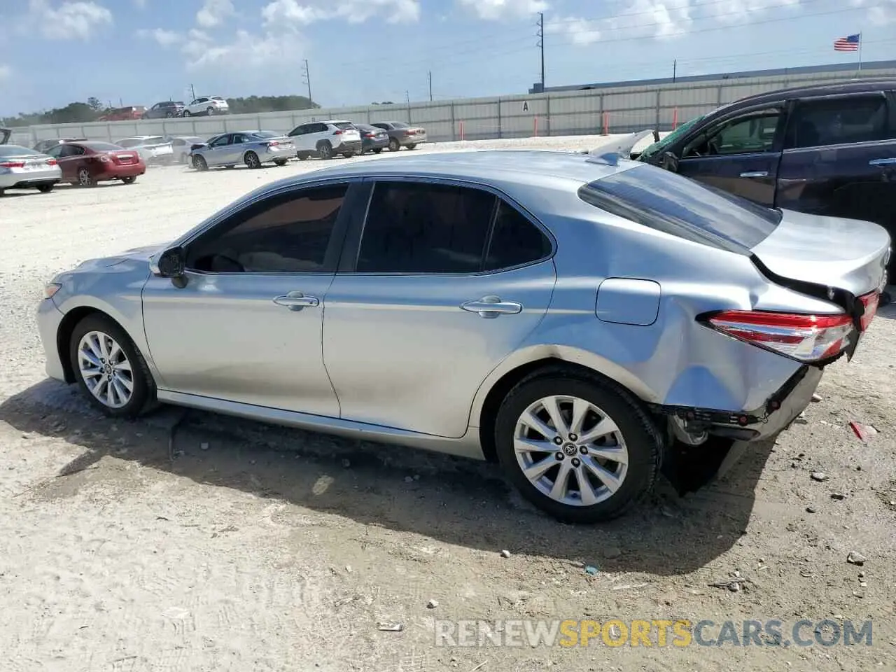2 Photograph of a damaged car 4T1B11HKXKU799245 TOYOTA CAMRY 2019