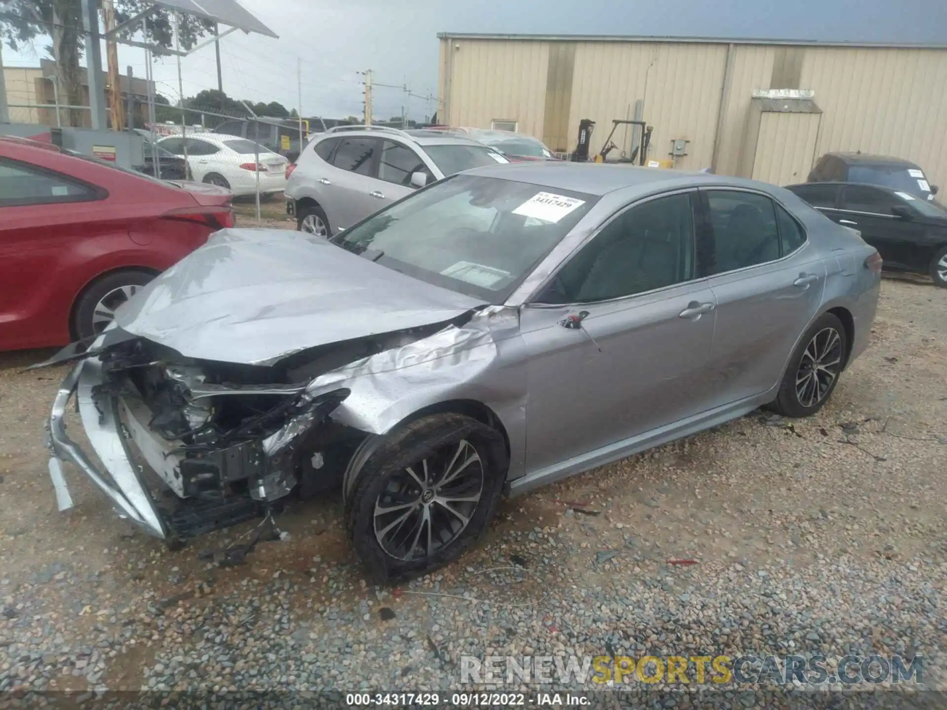 2 Photograph of a damaged car 4T1B11HKXKU799813 TOYOTA CAMRY 2019