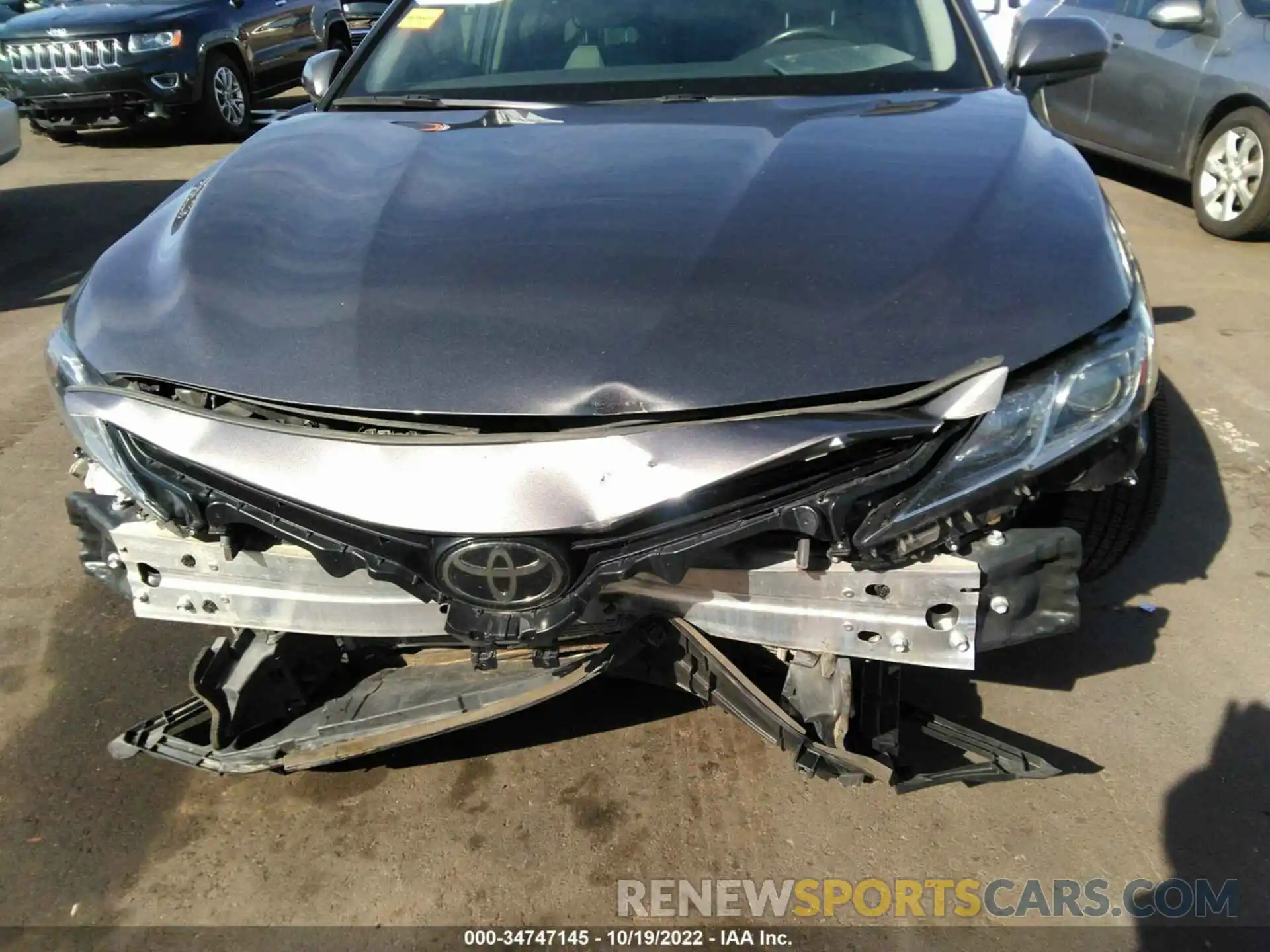 6 Photograph of a damaged car 4T1B11HKXKU801009 TOYOTA CAMRY 2019