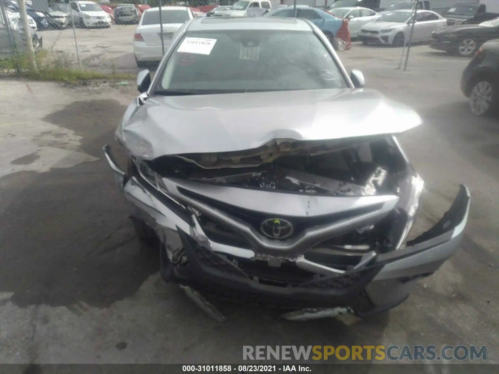 6 Photograph of a damaged car 4T1B11HKXKU803536 TOYOTA CAMRY 2019