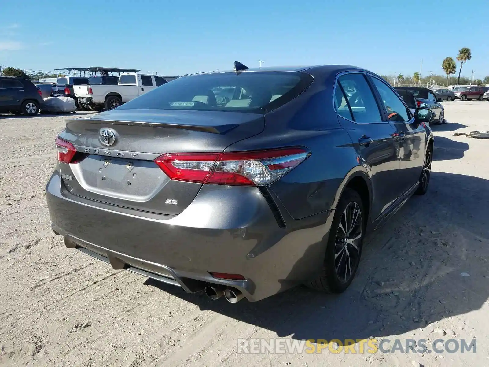 4 Photograph of a damaged car 4T1B11HKXKU803813 TOYOTA CAMRY 2019