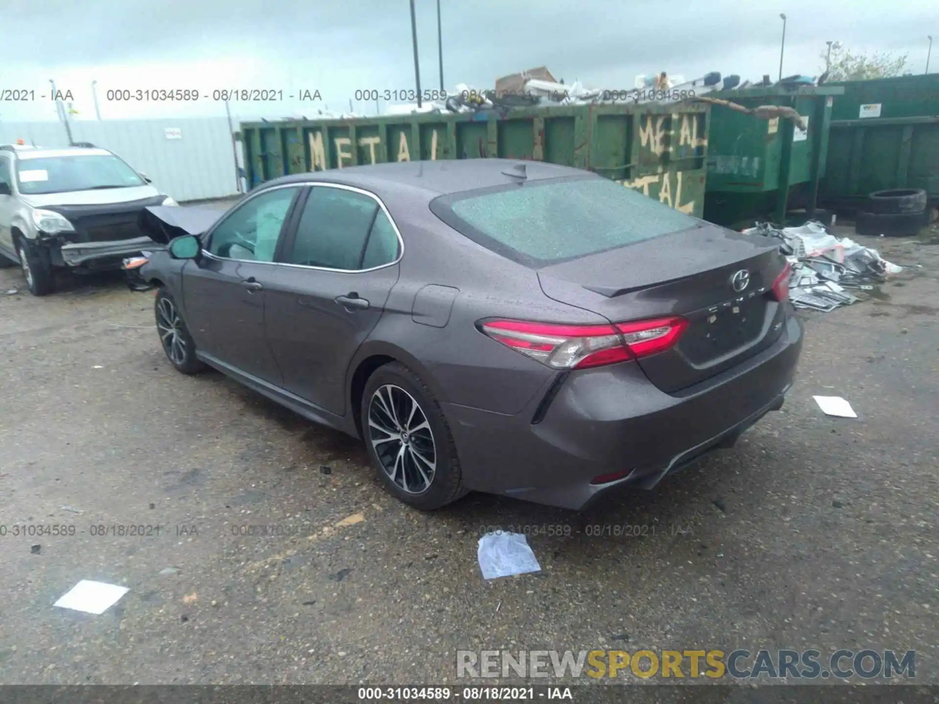 3 Photograph of a damaged car 4T1B11HKXKU804931 TOYOTA CAMRY 2019