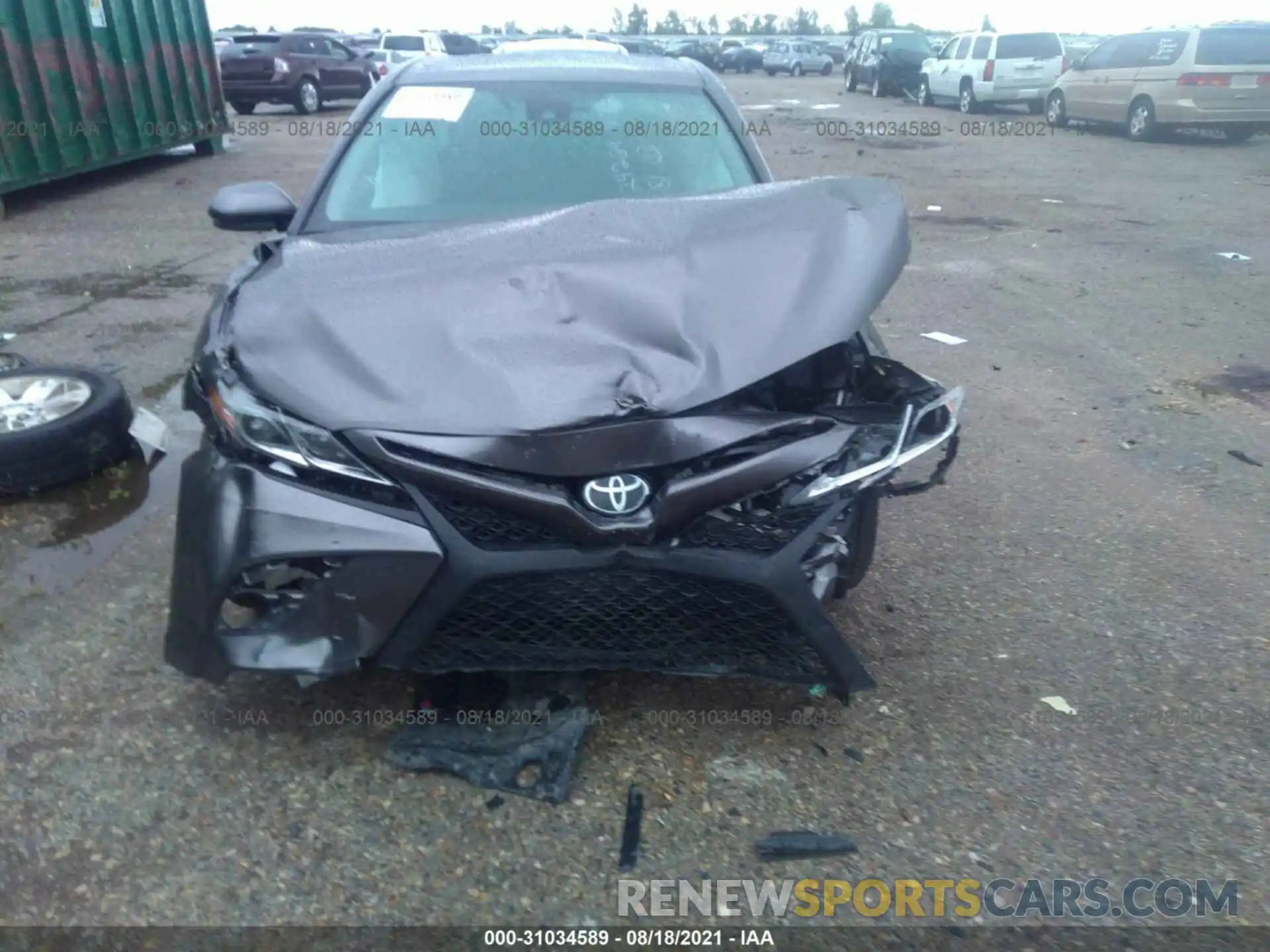 6 Photograph of a damaged car 4T1B11HKXKU804931 TOYOTA CAMRY 2019