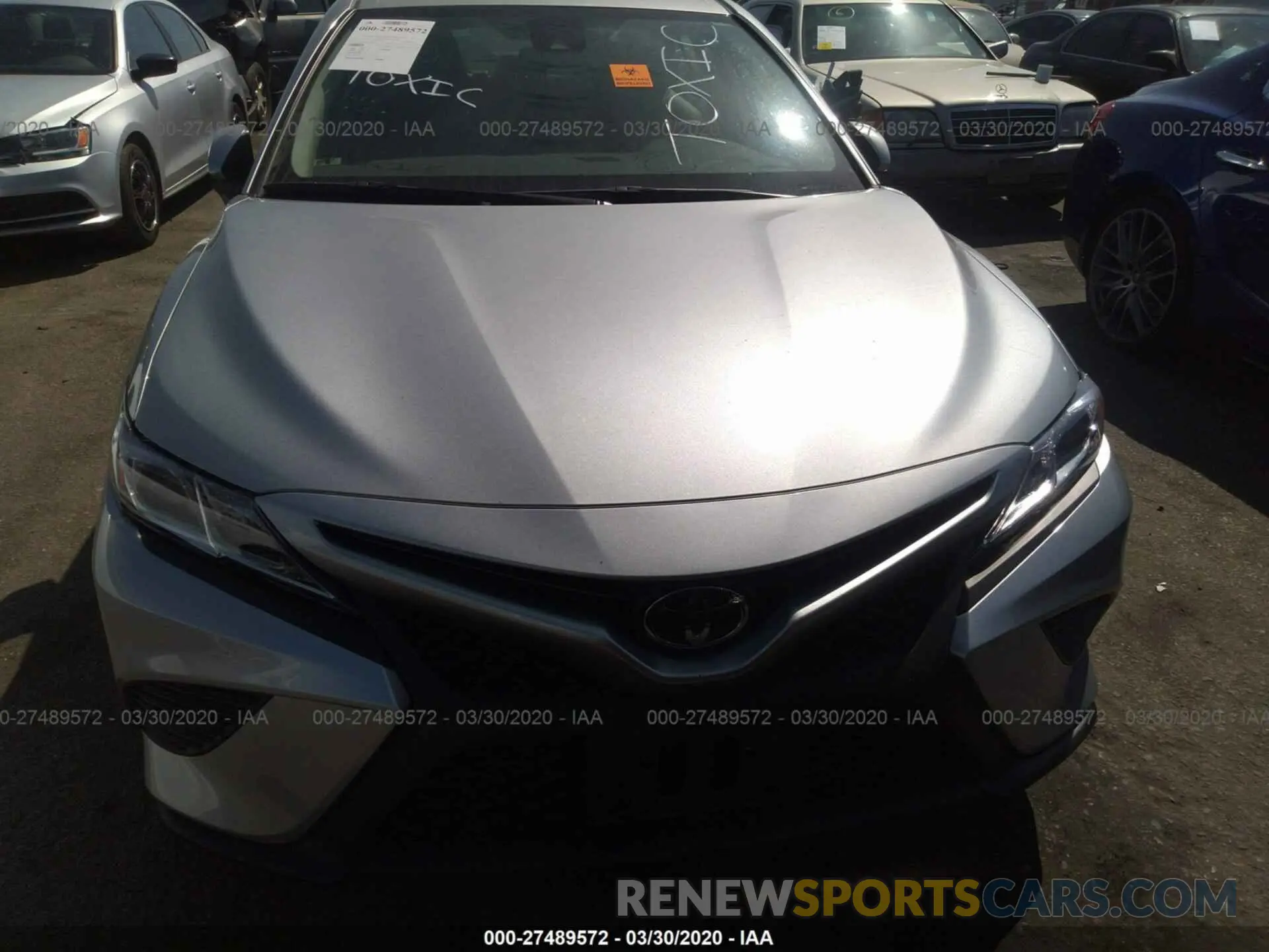 6 Photograph of a damaged car 4T1B11HKXKU806548 TOYOTA CAMRY 2019
