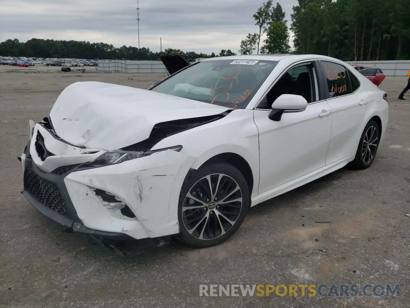 2 Photograph of a damaged car 4T1B11HKXKU808591 TOYOTA CAMRY 2019