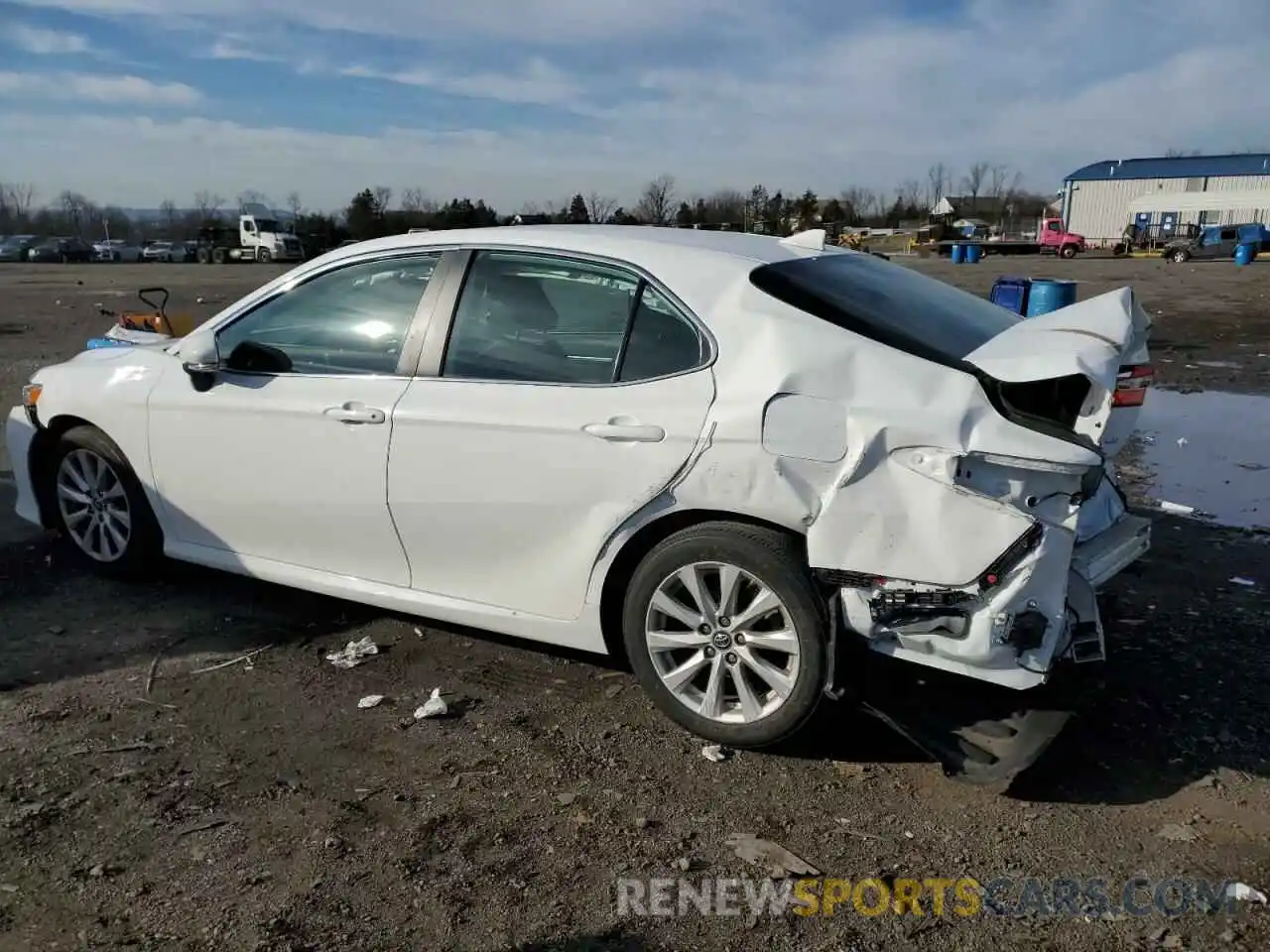 2 Photograph of a damaged car 4T1B11HKXKU817145 TOYOTA CAMRY 2019