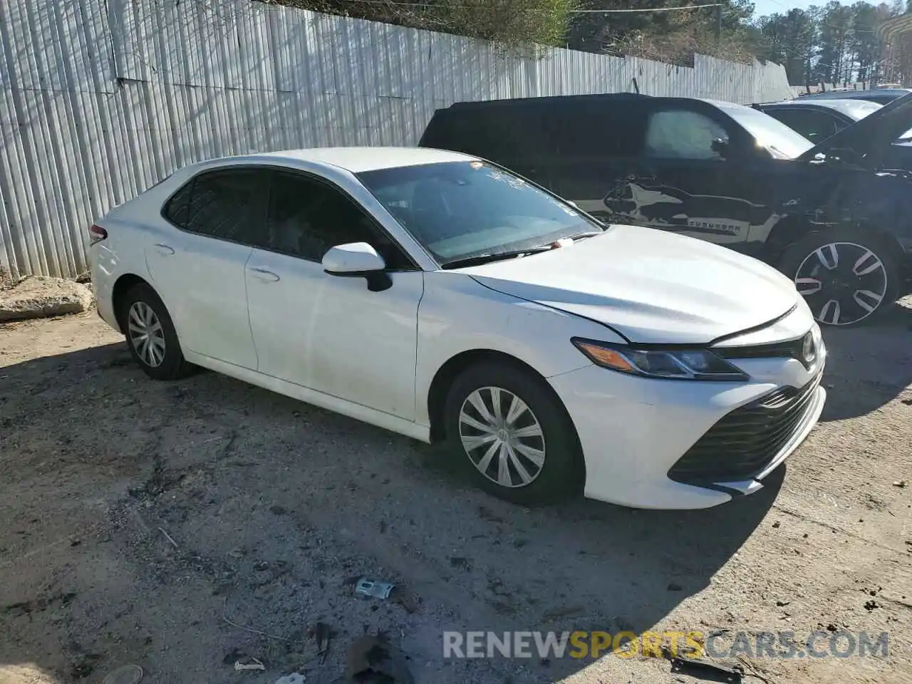 4 Photograph of a damaged car 4T1B11HKXKU817209 TOYOTA CAMRY 2019