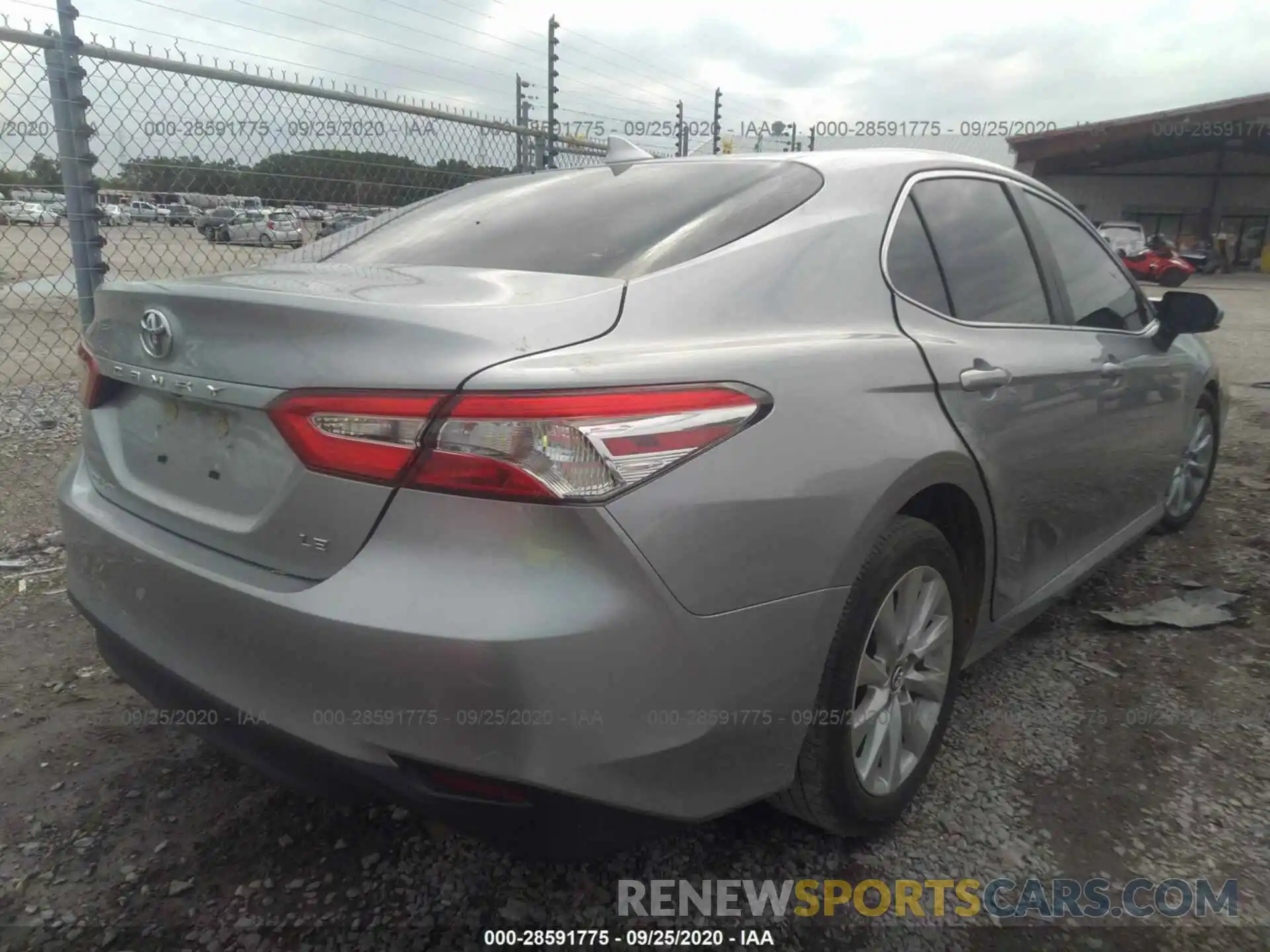 4 Photograph of a damaged car 4T1B11HKXKU817792 TOYOTA CAMRY 2019