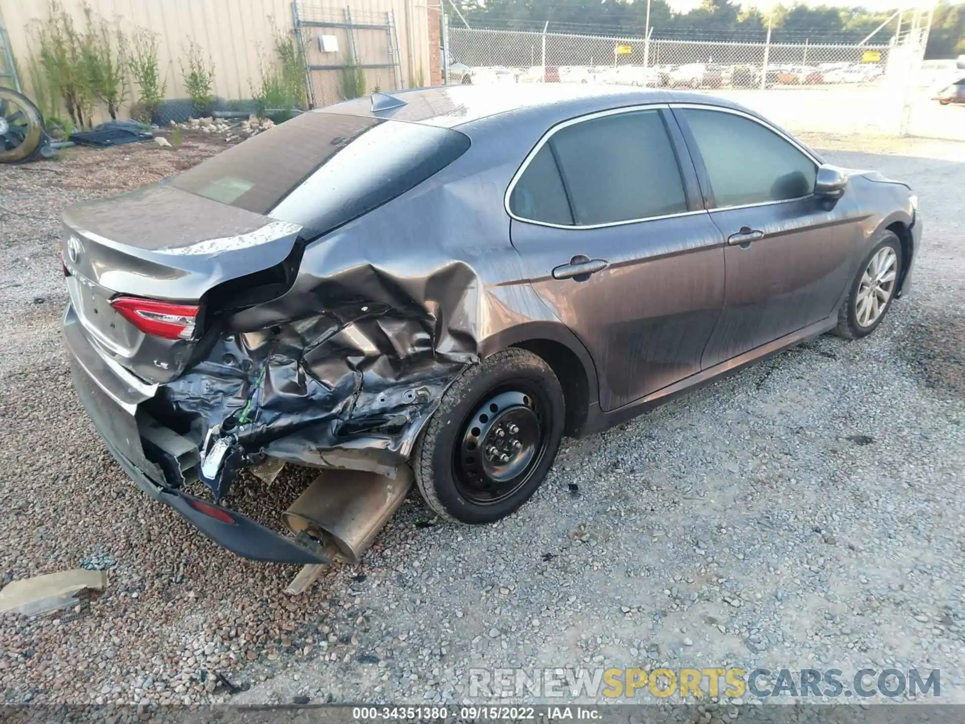 4 Photograph of a damaged car 4T1B11HKXKU818490 TOYOTA CAMRY 2019