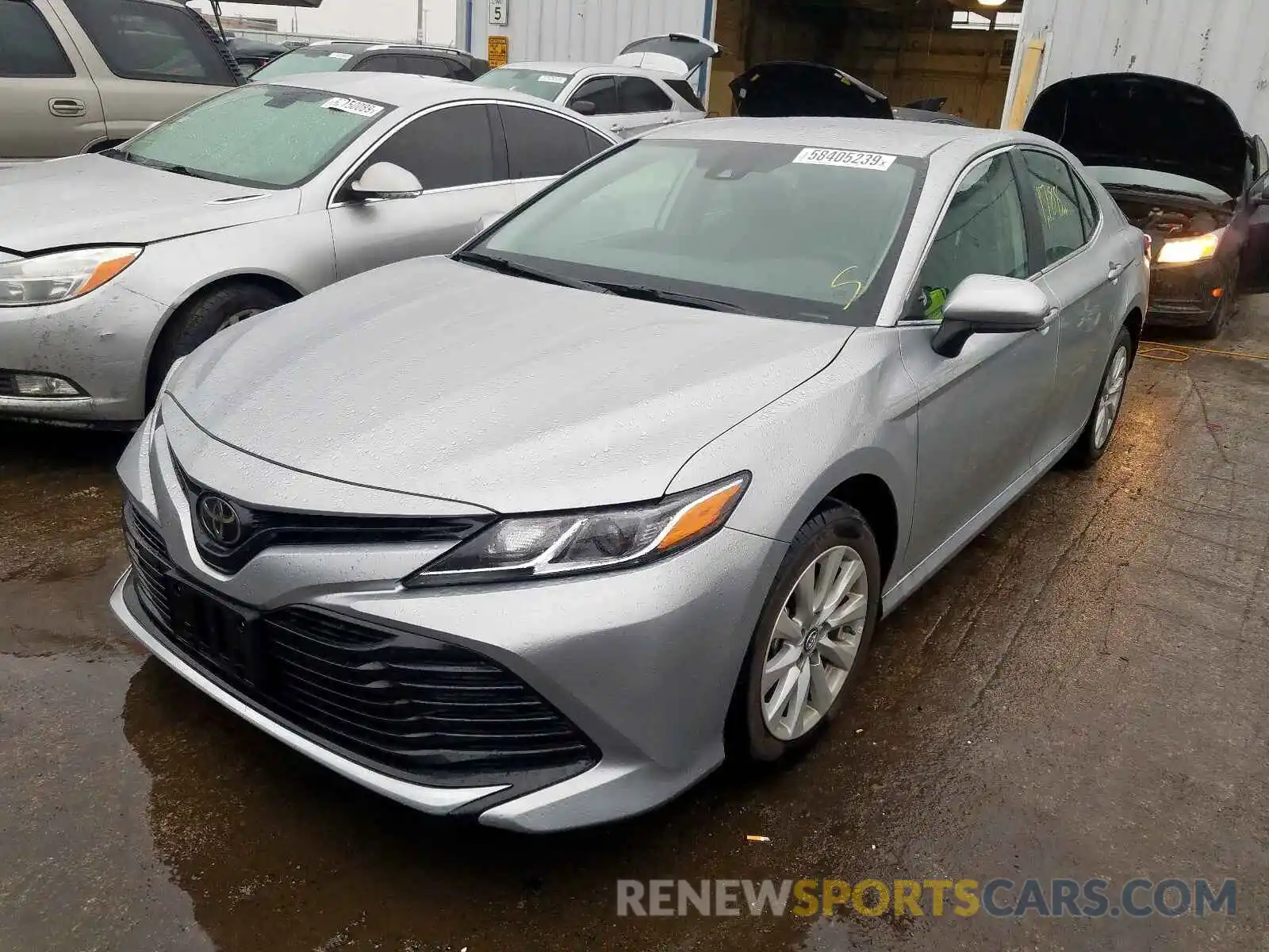 2 Photograph of a damaged car 4T1B11HKXKU823026 TOYOTA CAMRY 2019