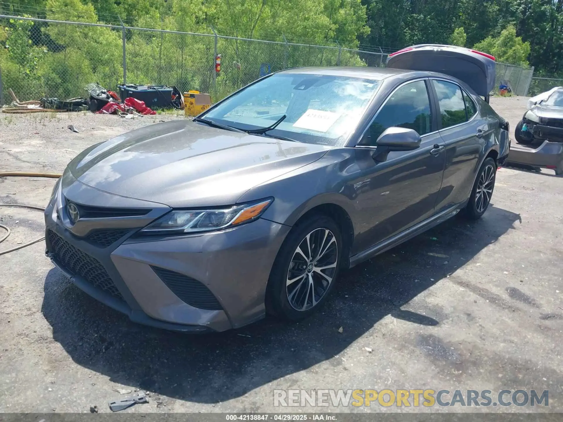 2 Photograph of a damaged car 4T1B11HKXKU825259 TOYOTA CAMRY 2019