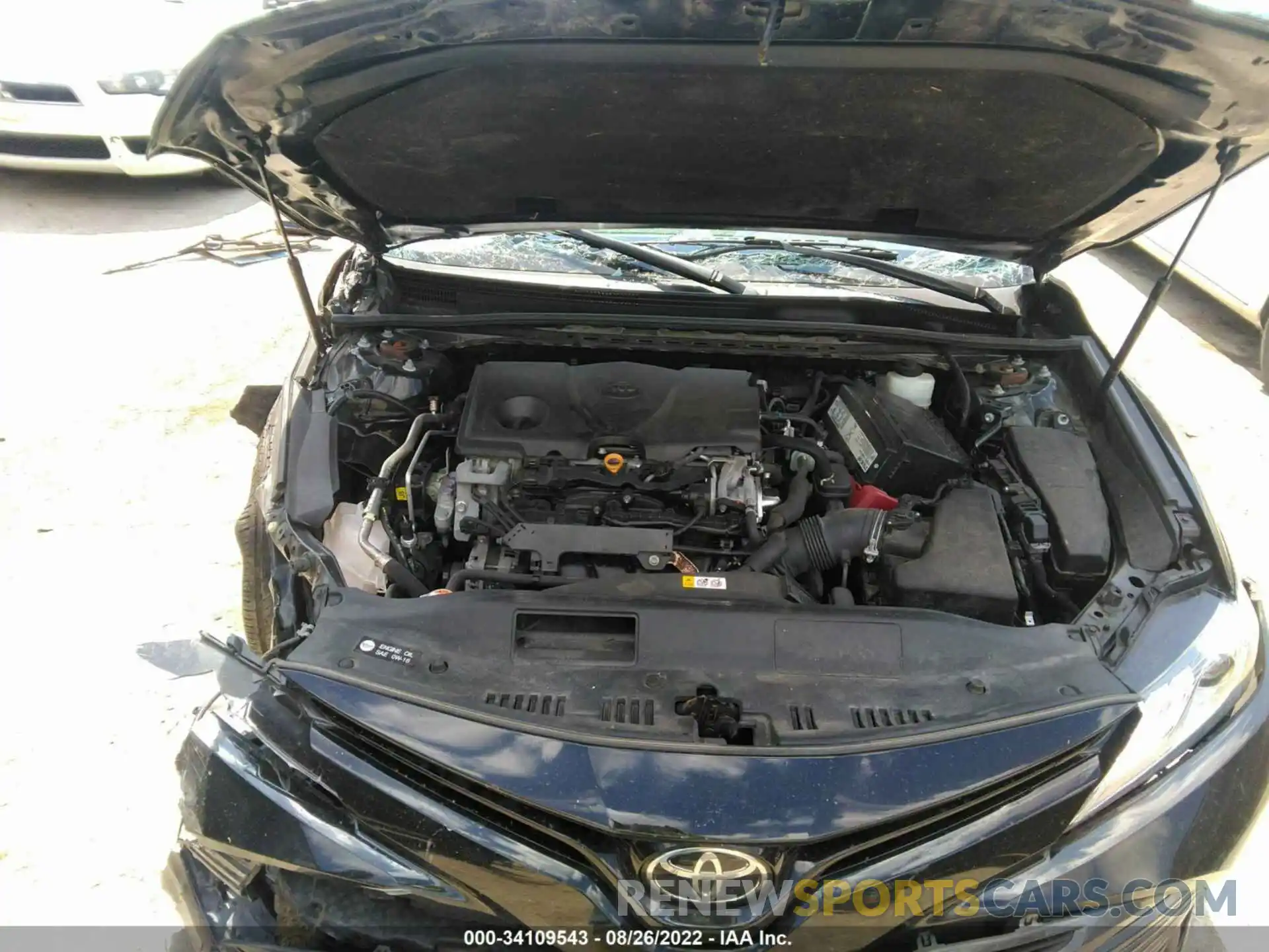 10 Photograph of a damaged car 4T1B11HKXKU826184 TOYOTA CAMRY 2019