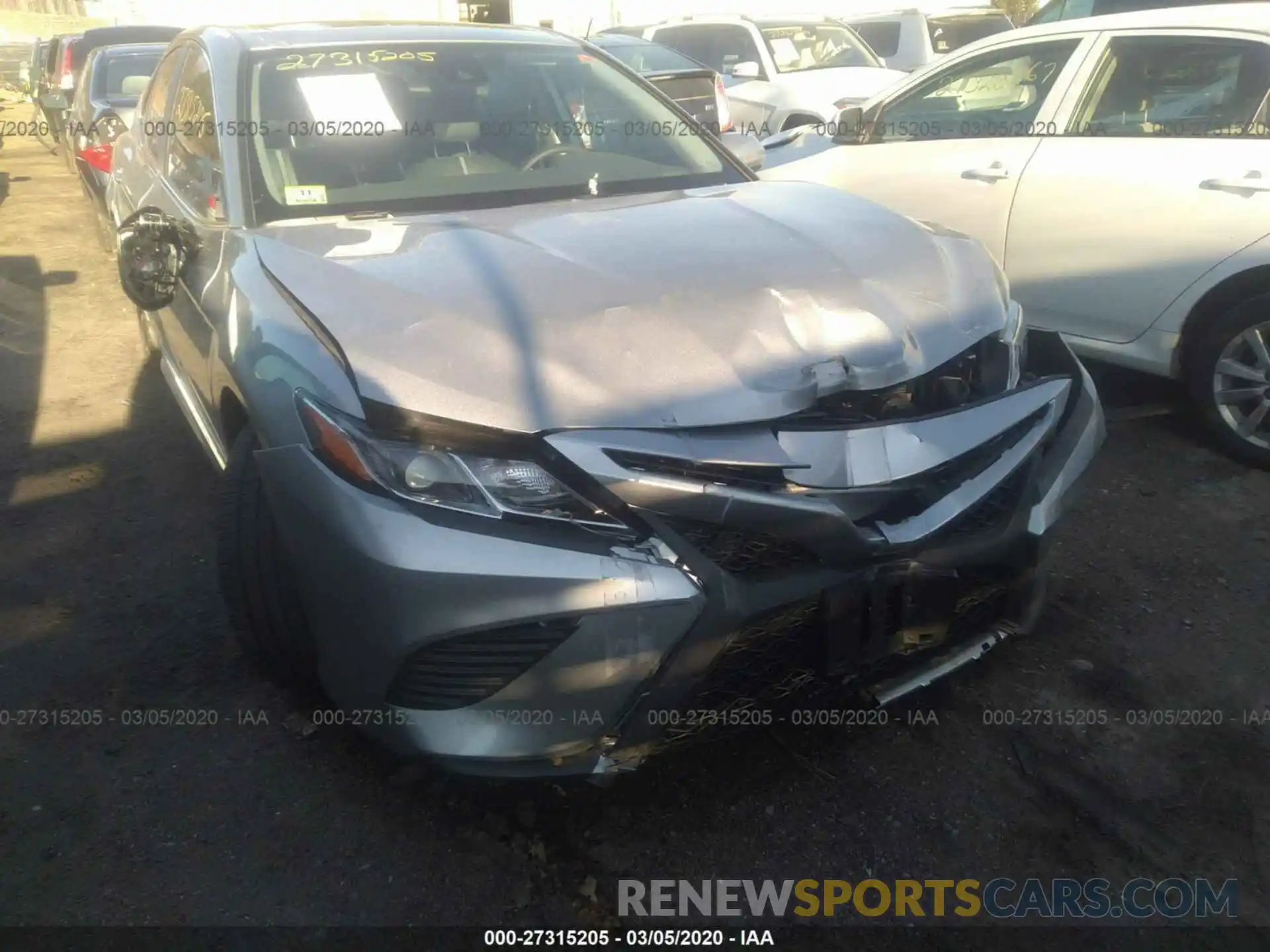 6 Photograph of a damaged car 4T1B11HKXKU843258 TOYOTA CAMRY 2019