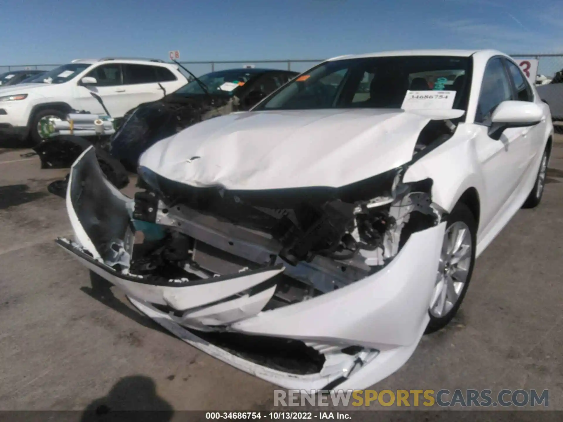 6 Photograph of a damaged car 4T1B11HKXKU845110 TOYOTA CAMRY 2019