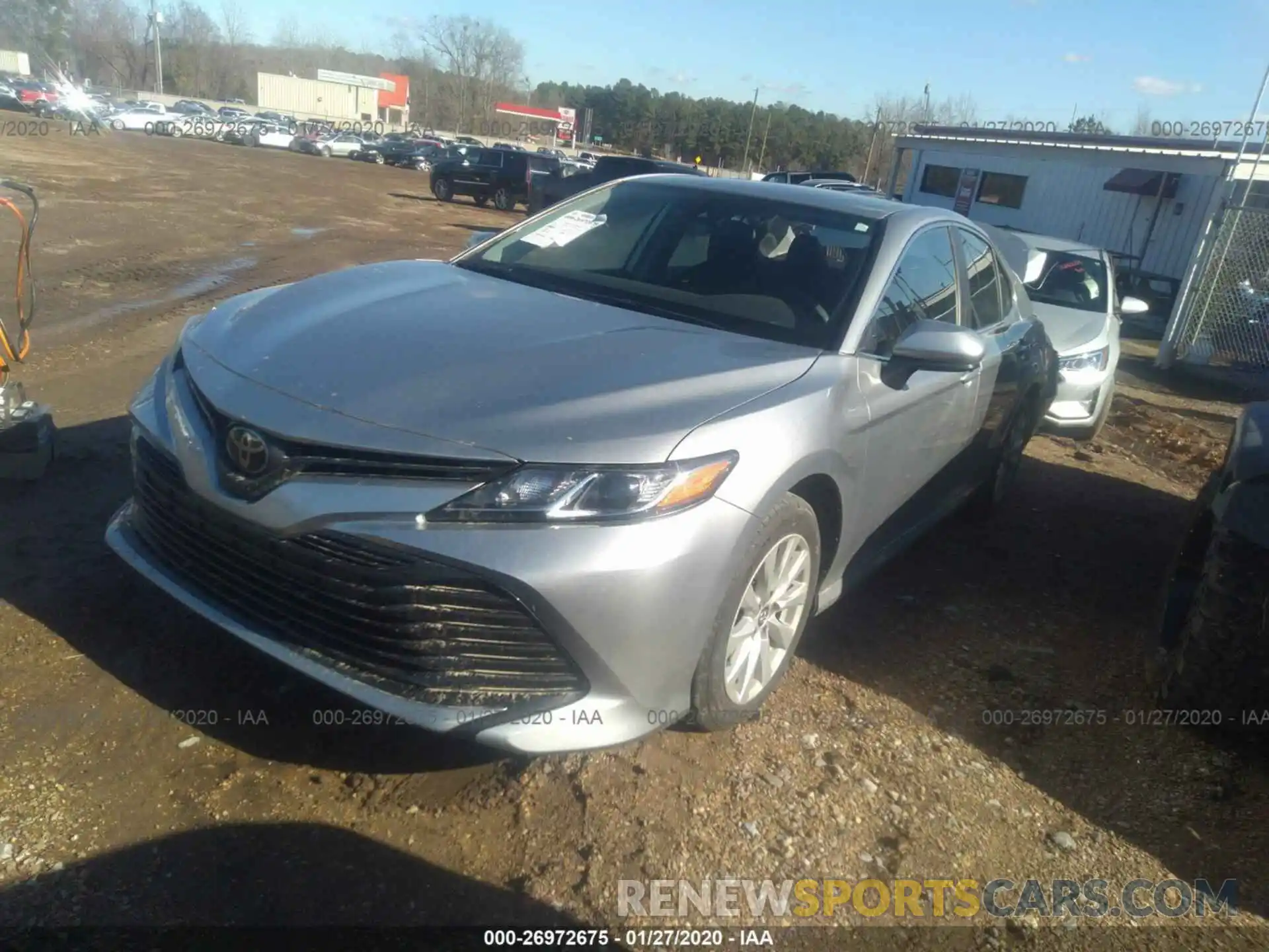 2 Photograph of a damaged car 4T1B11HKXKU845513 TOYOTA CAMRY 2019