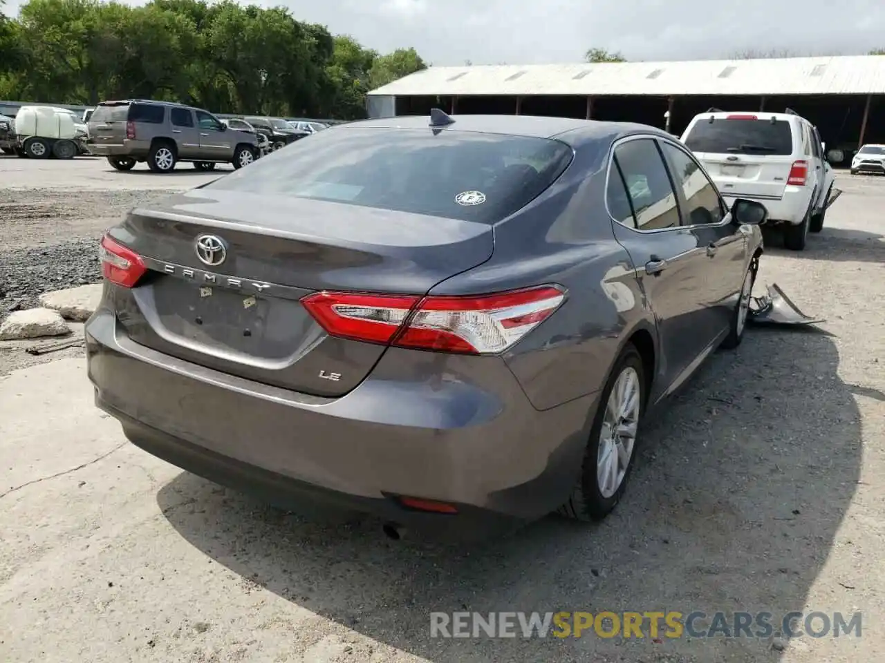 4 Photograph of a damaged car 4T1B11HKXKU849898 TOYOTA CAMRY 2019