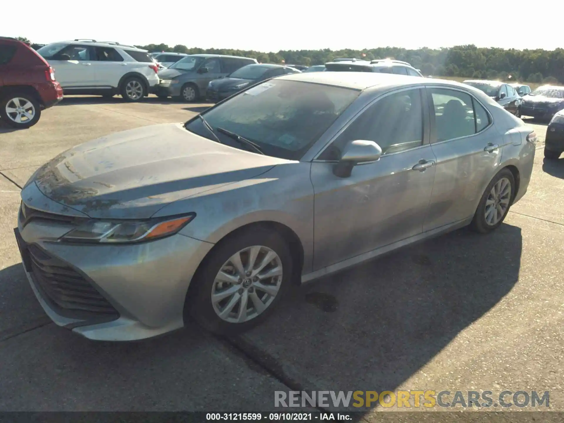 2 Photograph of a damaged car 4T1B11HKXKU850825 TOYOTA CAMRY 2019