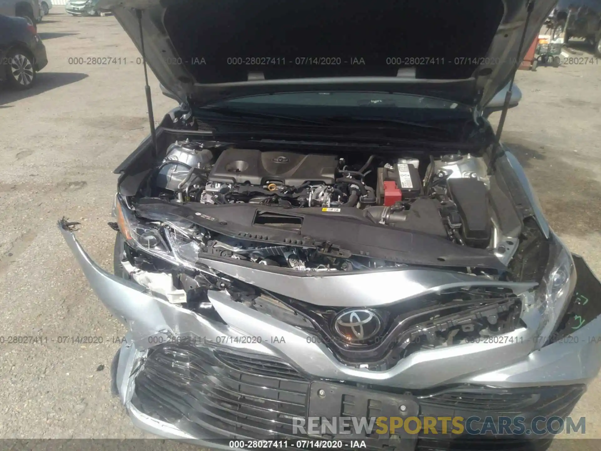 10 Photograph of a damaged car 4T1B11HKXKU852171 TOYOTA CAMRY 2019