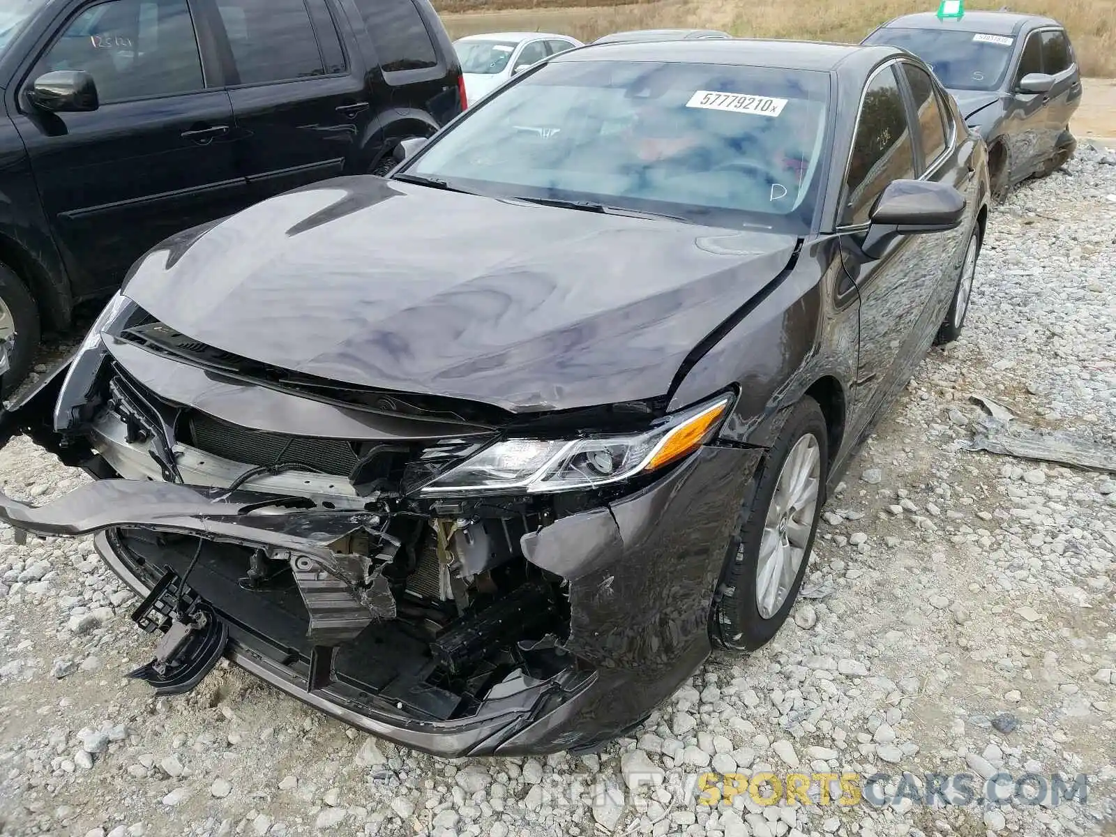 2 Photograph of a damaged car 4T1B11HKXKU853742 TOYOTA CAMRY 2019