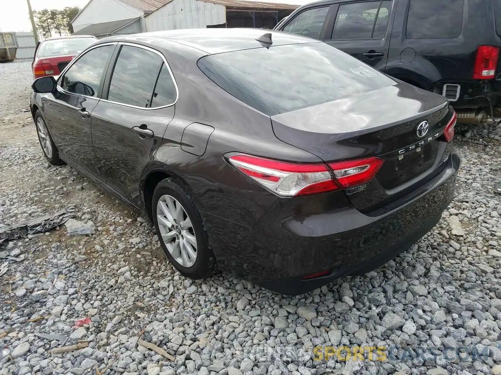 3 Photograph of a damaged car 4T1B11HKXKU853742 TOYOTA CAMRY 2019