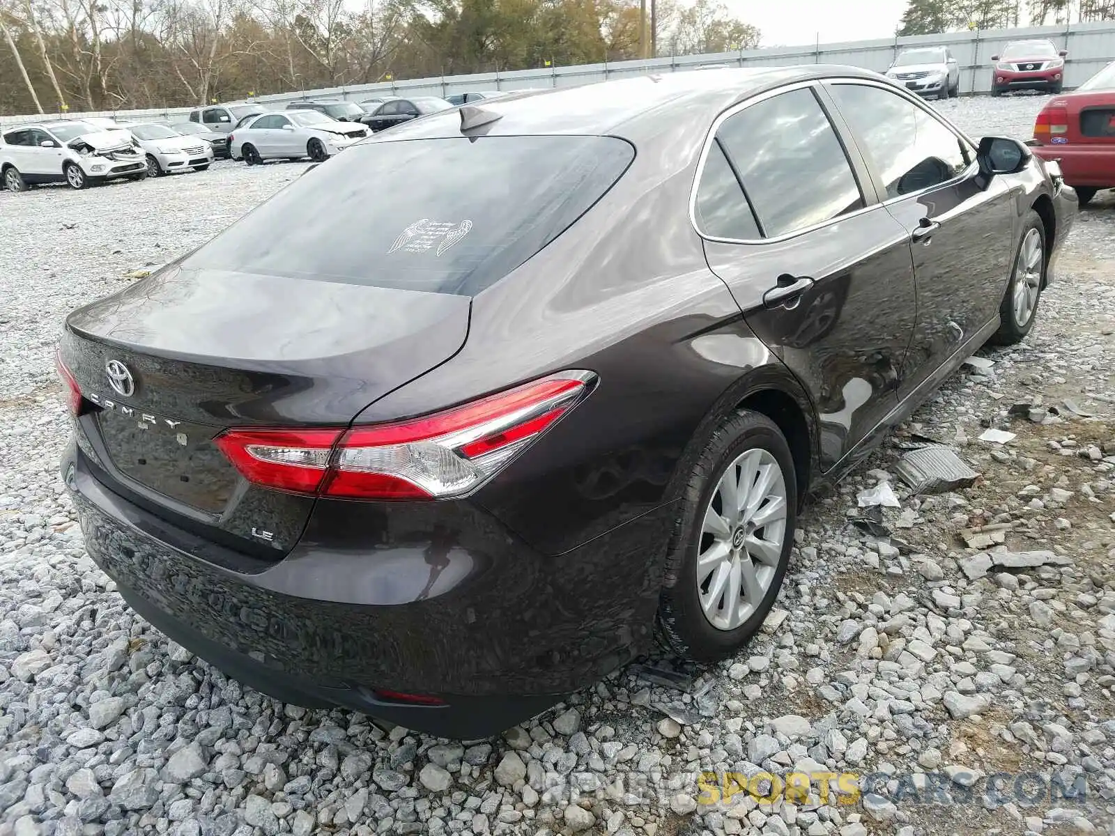 4 Photograph of a damaged car 4T1B11HKXKU853742 TOYOTA CAMRY 2019