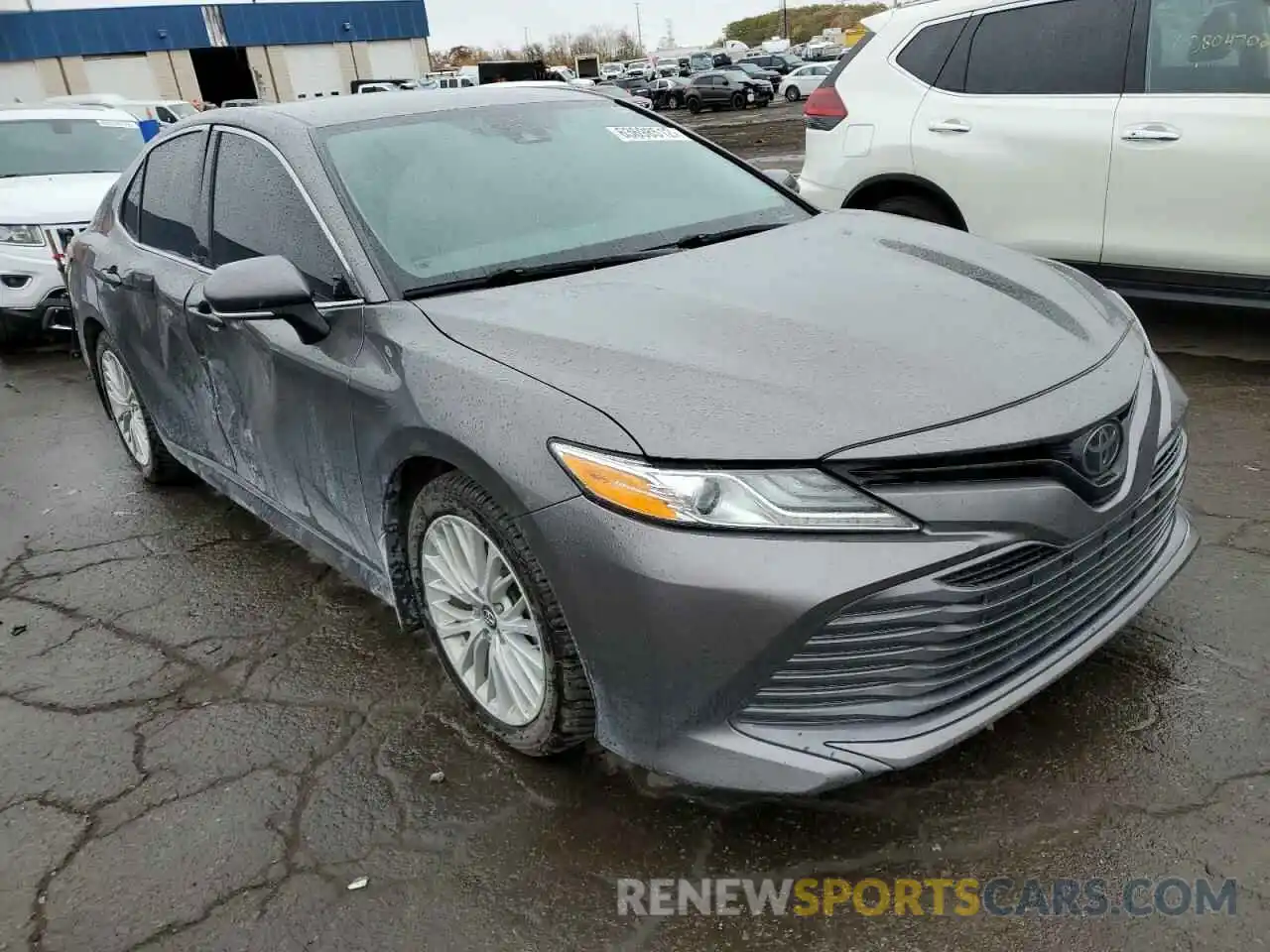 1 Photograph of a damaged car 4T1B11HKXKU854146 TOYOTA CAMRY 2019