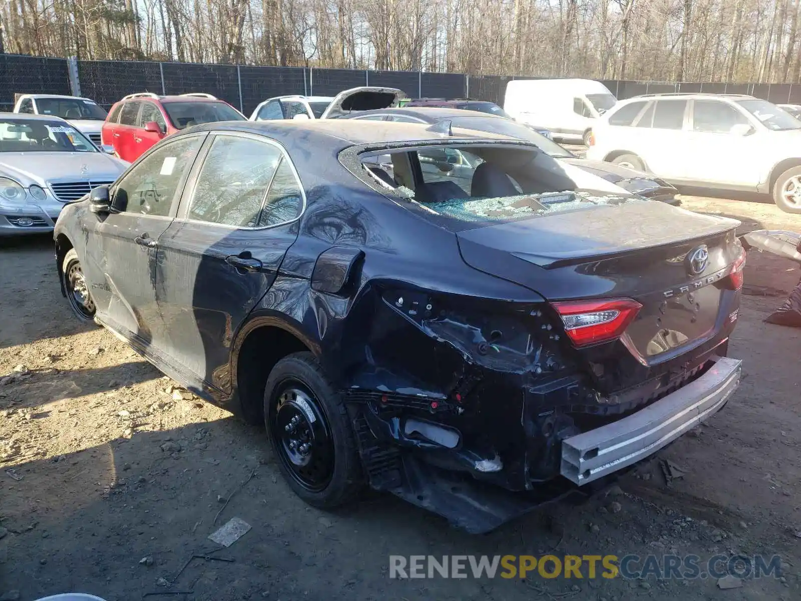 3 Photograph of a damaged car 4T1B11HKXKU855796 TOYOTA CAMRY 2019