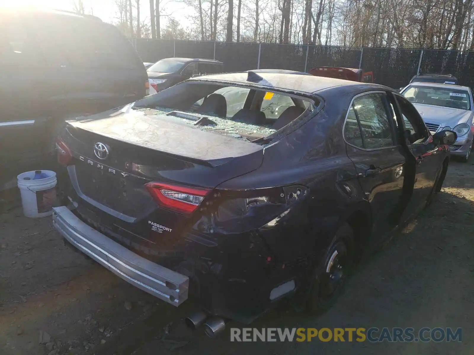 4 Photograph of a damaged car 4T1B11HKXKU855796 TOYOTA CAMRY 2019