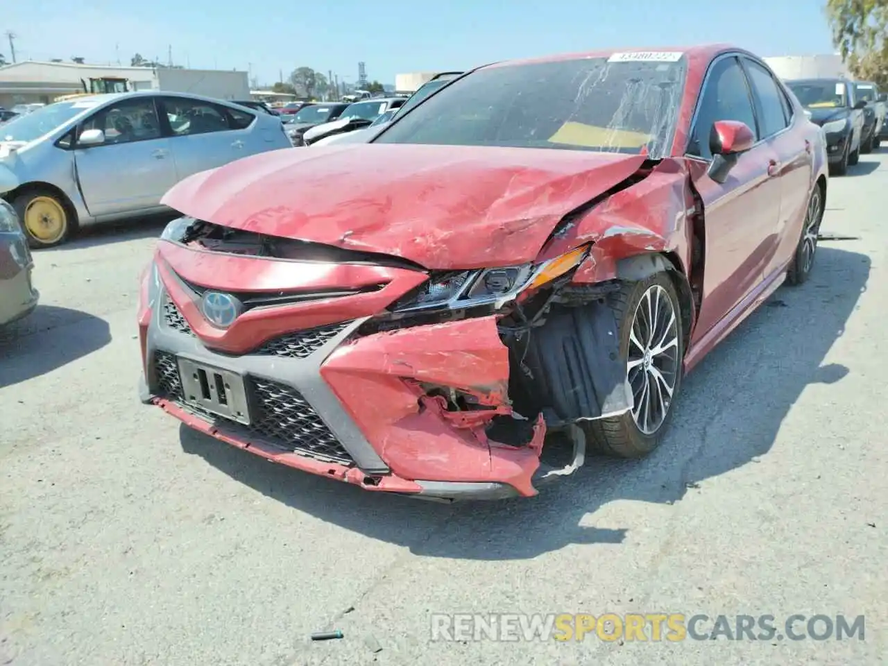 9 Photograph of a damaged car 4T1B21HK0KU011893 TOYOTA CAMRY 2019