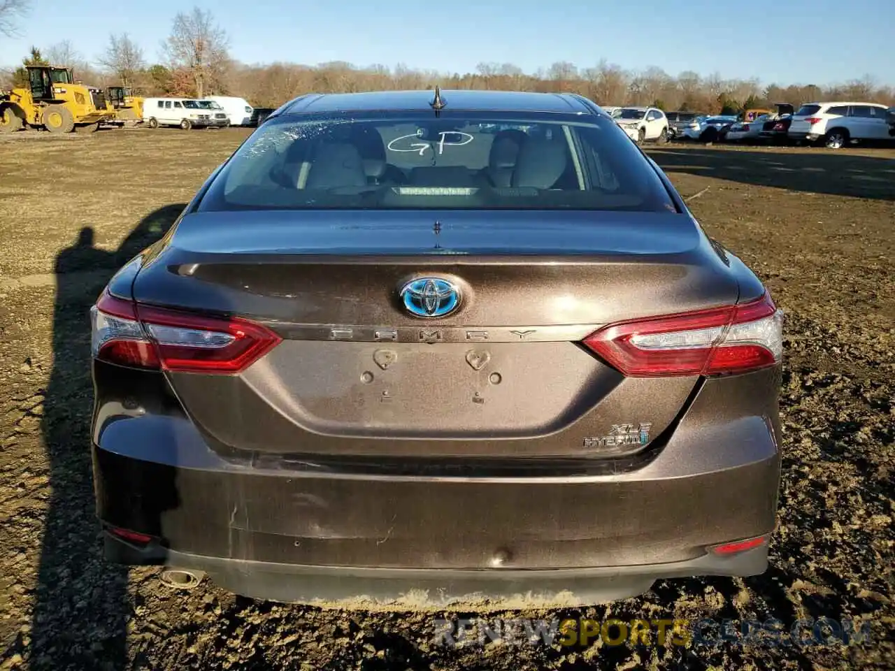 6 Photograph of a damaged car 4T1B21HK0KU516221 TOYOTA CAMRY 2019