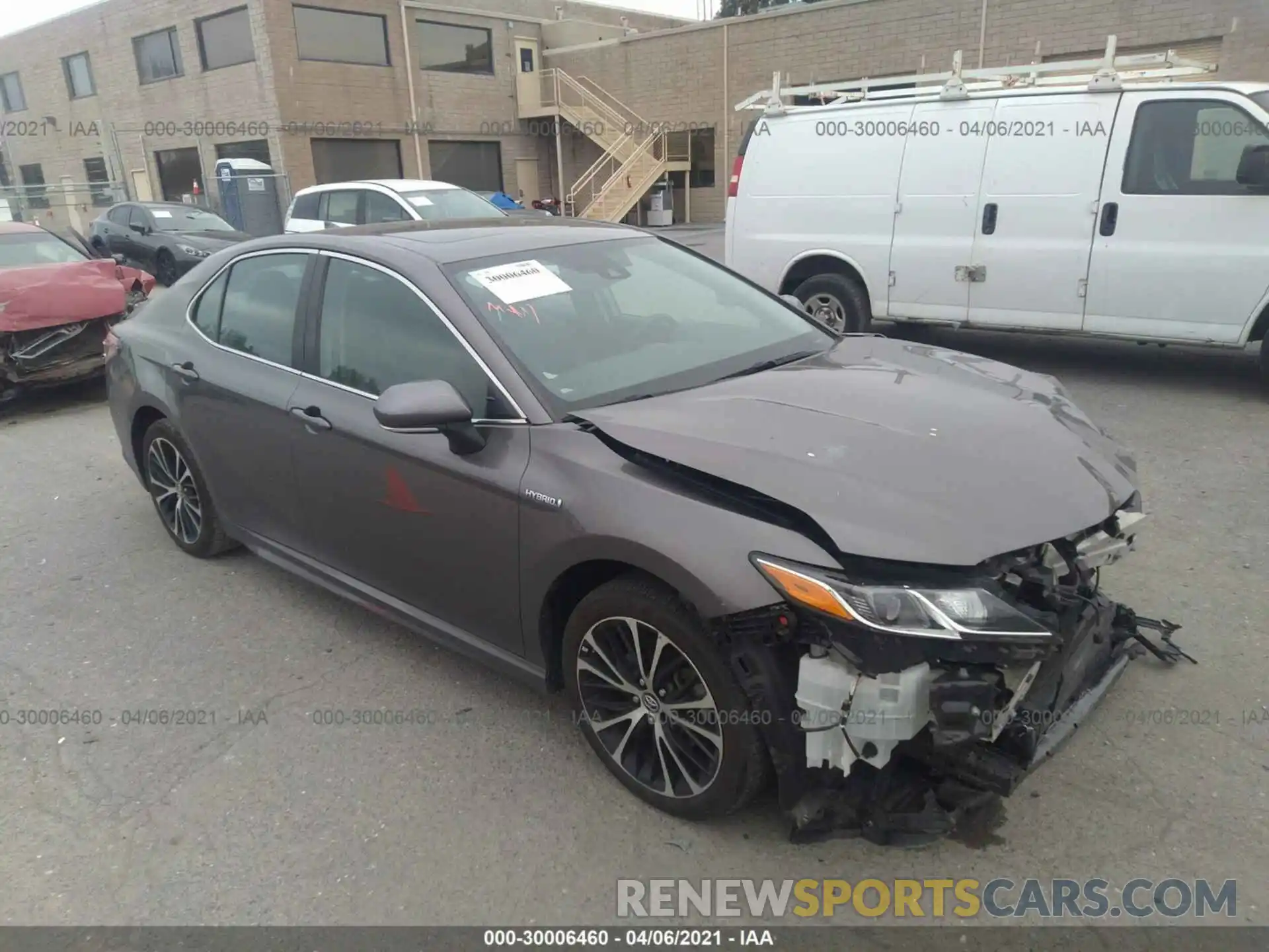 1 Photograph of a damaged car 4T1B21HK2KU515359 TOYOTA CAMRY 2019