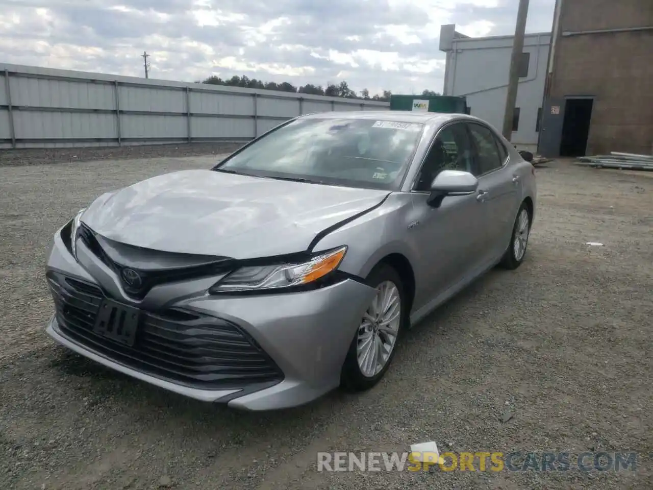 2 Photograph of a damaged car 4T1B21HK3KU012486 TOYOTA CAMRY 2019