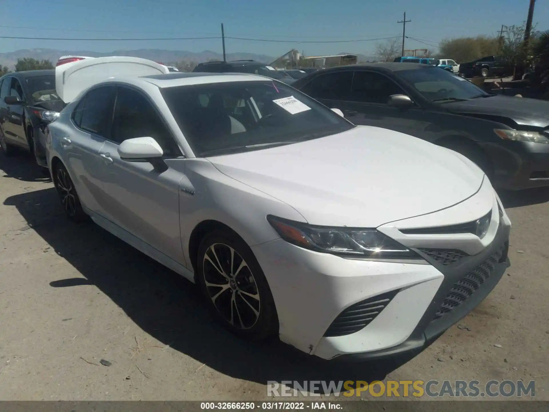 1 Photograph of a damaged car 4T1B21HK4KU012349 TOYOTA CAMRY 2019