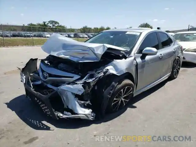 2 Photograph of a damaged car 4T1B21HK4KU520966 TOYOTA CAMRY 2019