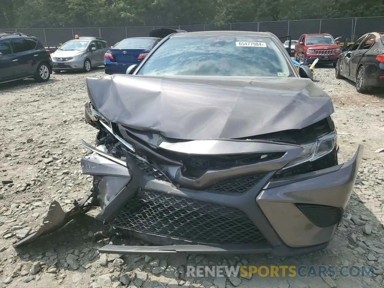 5 Photograph of a damaged car 4T1B21HK7KU012524 TOYOTA CAMRY 2019