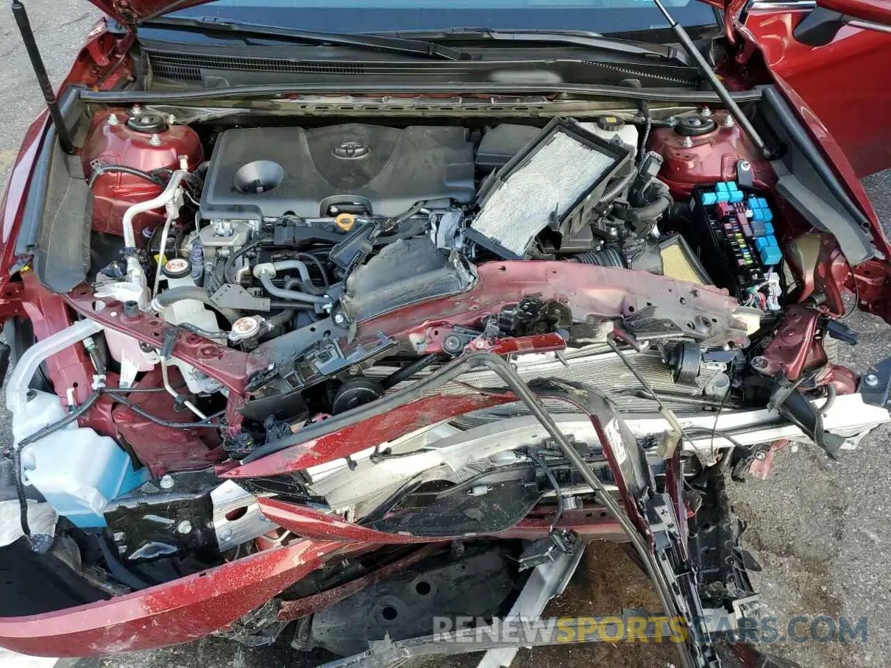 11 Photograph of a damaged car 4T1B21HK7KU513185 TOYOTA CAMRY 2019
